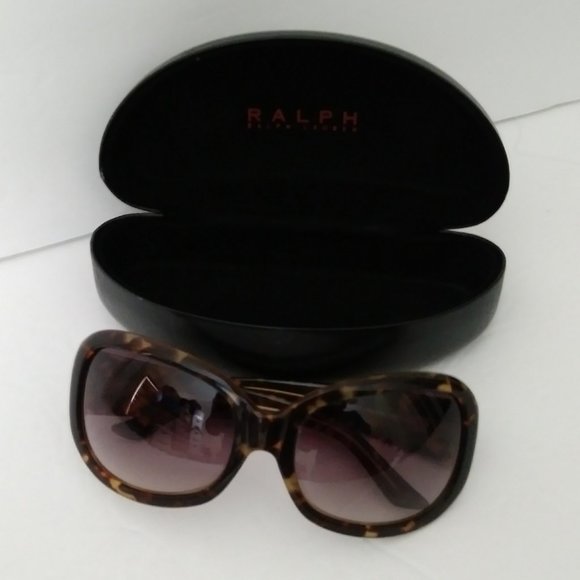 Ralph Ralph Lauren RA 5013 522/13 Sunglasses Brown Tortoise w/ Gold Logo - Picture 5 of 16